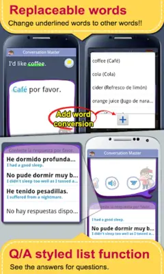 Spanish Conversation MasterPRO android App screenshot 2